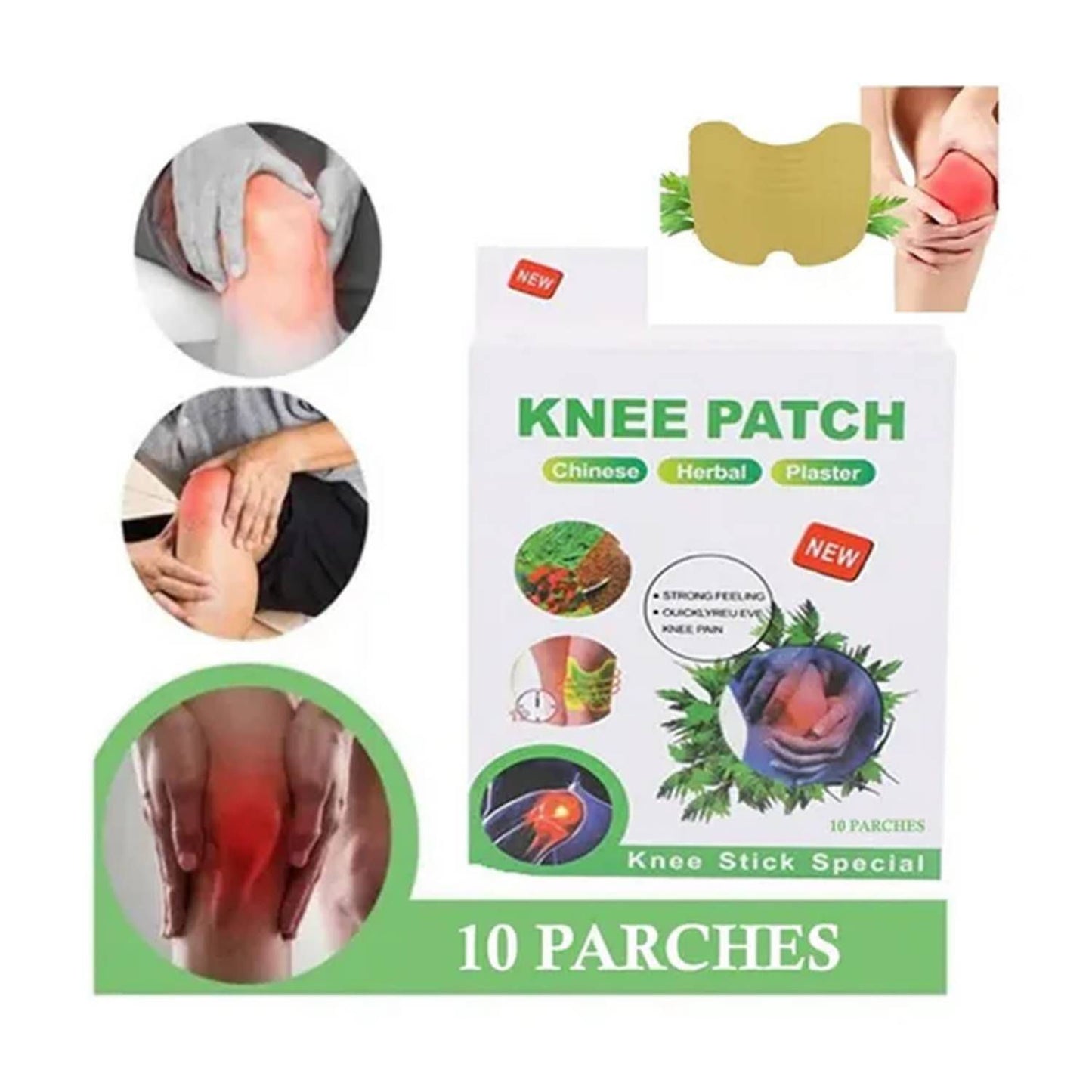 Flexiknee™|Parches para el dolor de Rodilla  2X1 (20 parches) + ENVIÓ GRATIS 💥